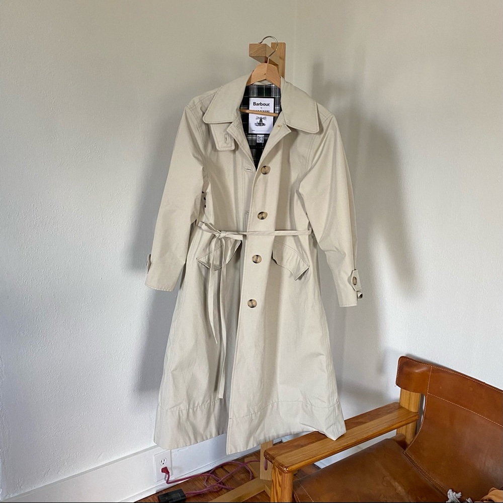 Barbour x Alexachung Julie Trench